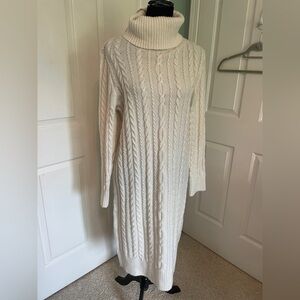 NWT - Cream Sweater Dress - A New Day - Large